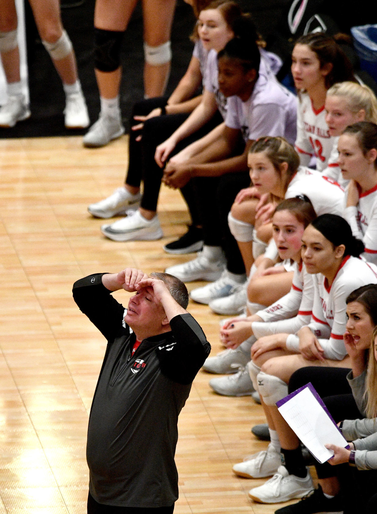 Cedar Falls vs Ankeny state volleyball